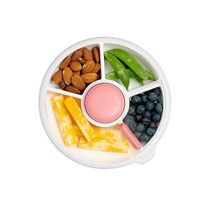 GoBe Kids Small Snack Spinner Slide Bundle with Hand Strap and Sticker Sheet - Reusable Snack Con... | Amazon (US)