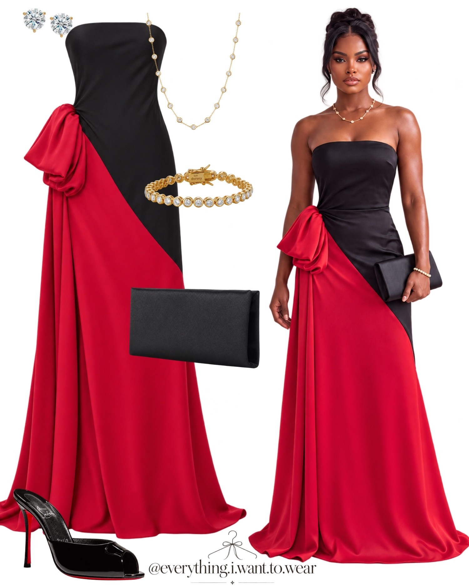 Glam Night Friday ✨ Three looks, three completely different moods, but all made for an entrance.

From bold and dramatic to soft and feminine to effortlessly unexpected.

Comment SHOP and I’ll send you the links.