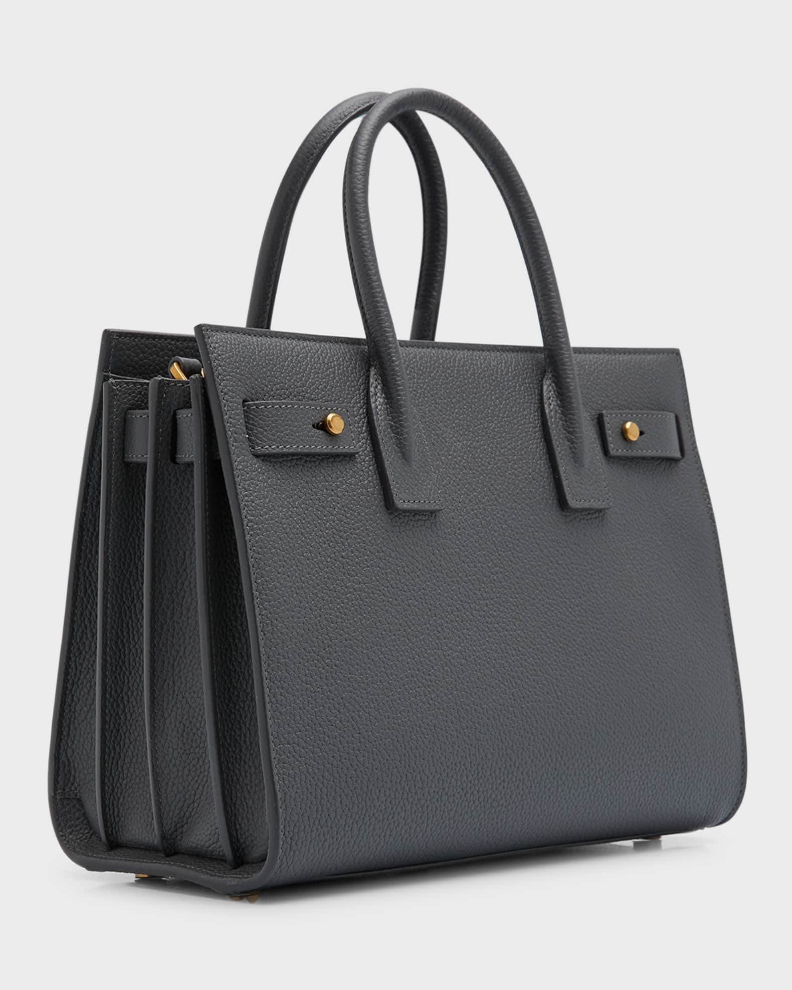 Saint Laurent Sac De Jour Baby YSL Leather Crossbody Bag | Neiman Marcus