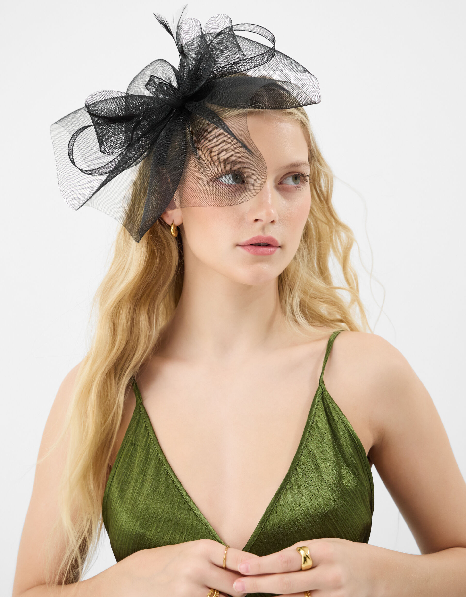 Mini Crin Fascinator Black | Accessorize (Global)