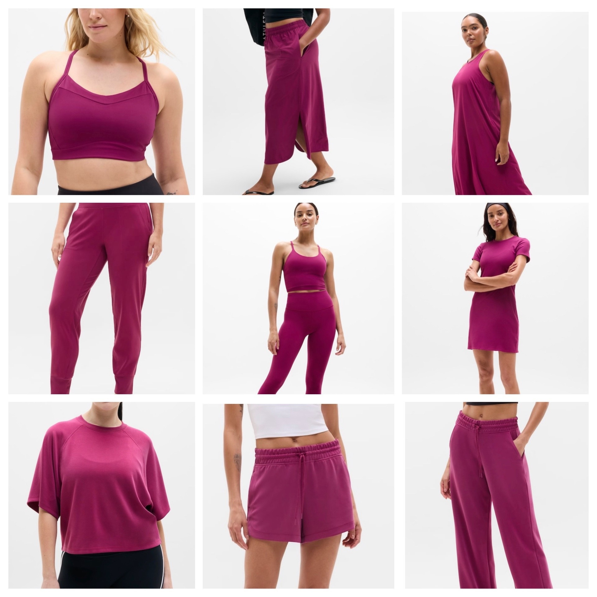 Athleta’s new color Wildberry works for:

4 season:  Winters ❄️, Summers ☀️
12 season:  All Winters ❄️, Dark & Soft  Autumn 🍂, Cool & Soft Summers ☀️

**If Seasoft material, it may be too muted and not best for Winters.

#LTKActive #LTKgrwm #LTKootd