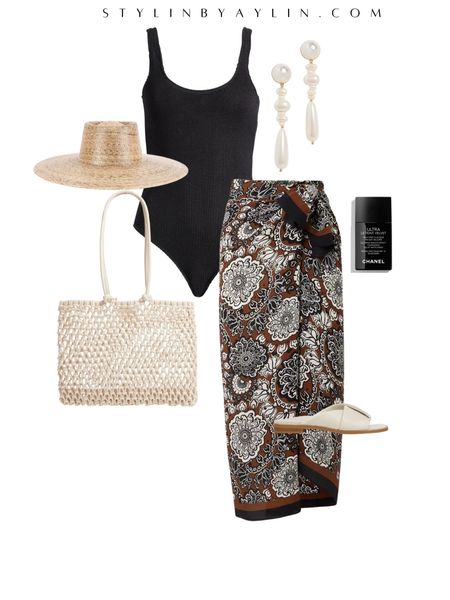 Outfit planning for your vacation, swimwear, coverup, tote bag, accessories #StylinbyAylin #Aylin

#LTKstyletip #LTKfindsunder100