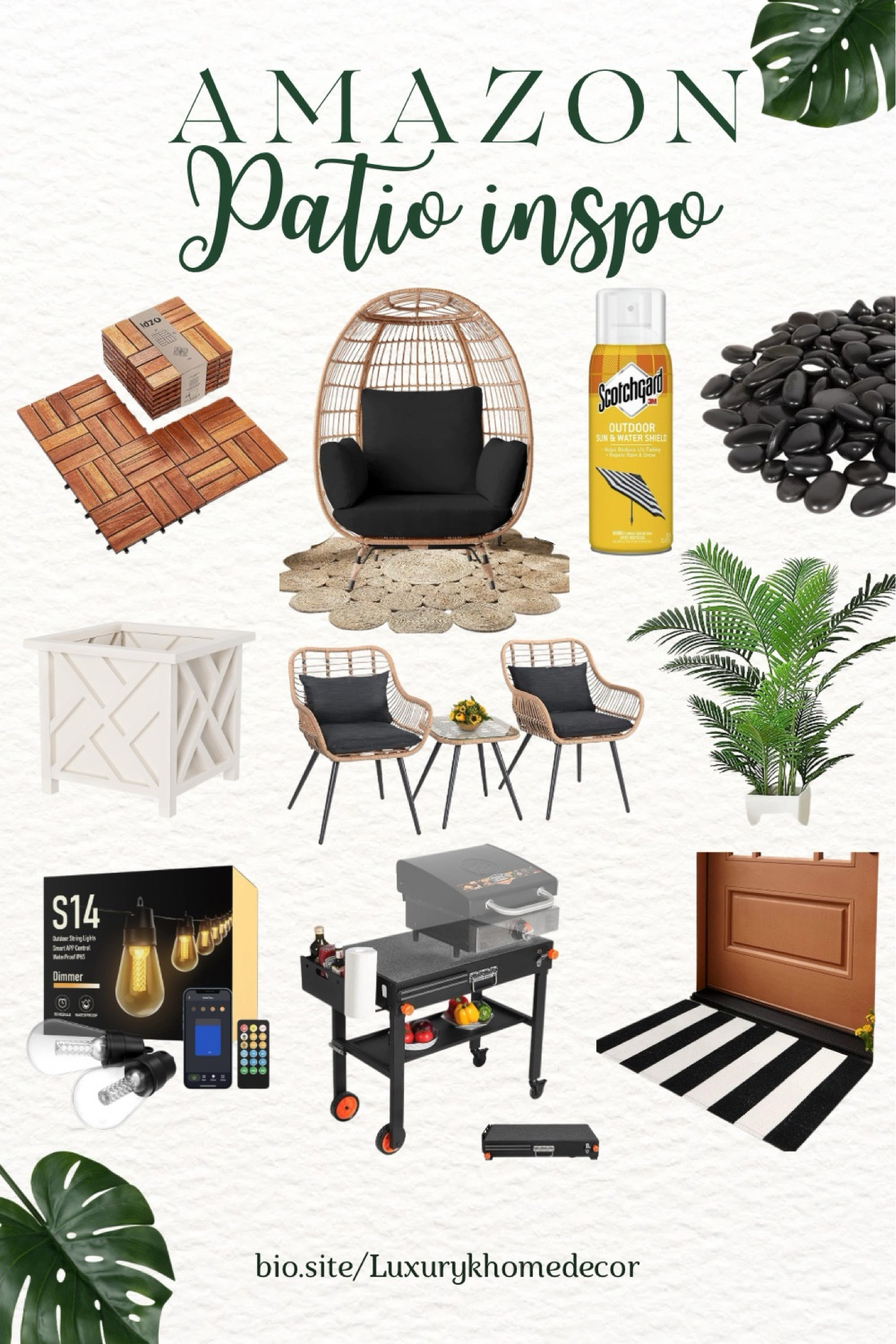 Amazon patio Inspo.. Spring is here, and soon will be summer! We outside! Here are some outdoor Inspo decor that you and your family would absolutely love! Fire up the grill, enjoy food and decor with family! 🏡☀️🍉👙⛱️ 🏊🏾‍♀️

#LTKfamily #LTKVideo #LTKhome