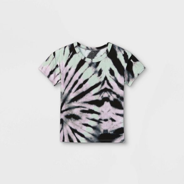 Toddler Boys' Tie-Dye Short Sleeve T-Shirt - art class™ Black | Target