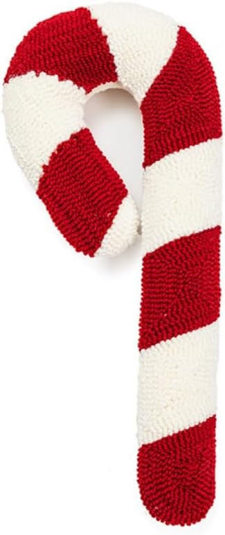 Christmas Throw Pillows Candy Cane Pillow Xmas Fluffy Spiral Lollipop Plush Pillows Xmas Pillows ... | Amazon (US)
