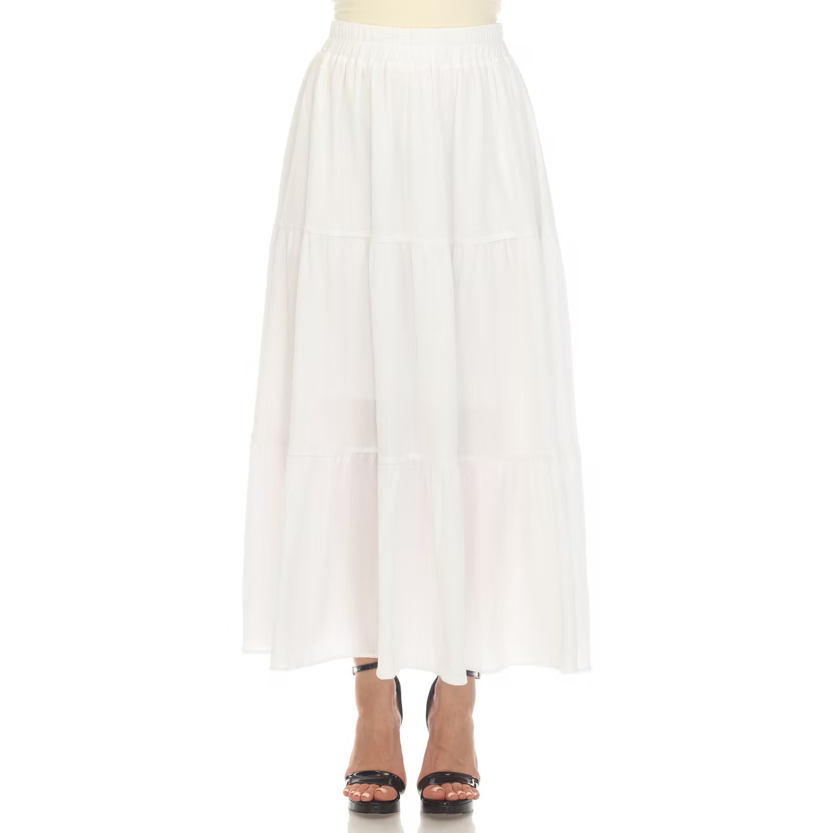Women's Pleated Tiered Maxi Skirt | Target