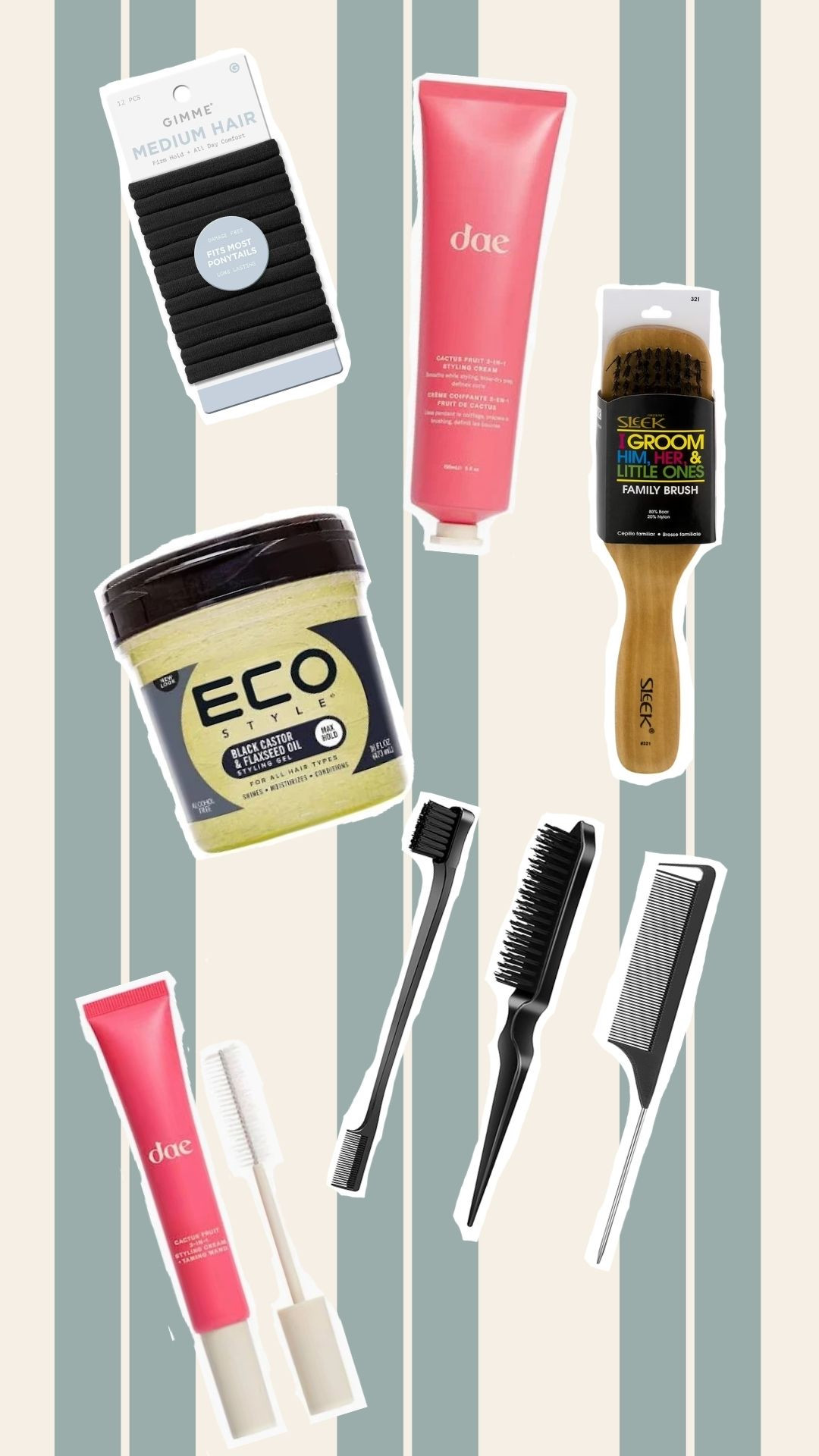  

 My GO-TOS for the BEST slick back day 🤗🤗