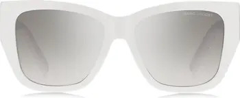 55mm Cat Eye Sunglasses White Sunglasses Nordstrom Sale Summer Nordstrom Anniversary Sale NSale 2024 | Nordstrom