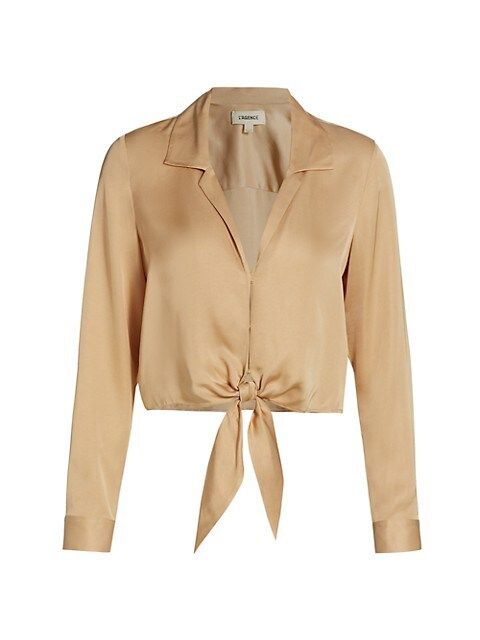 Annie Tie-Front Blouse | Saks Fifth Avenue