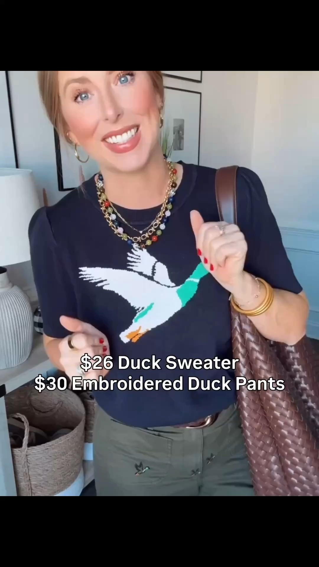 Duck sweater + duck pants