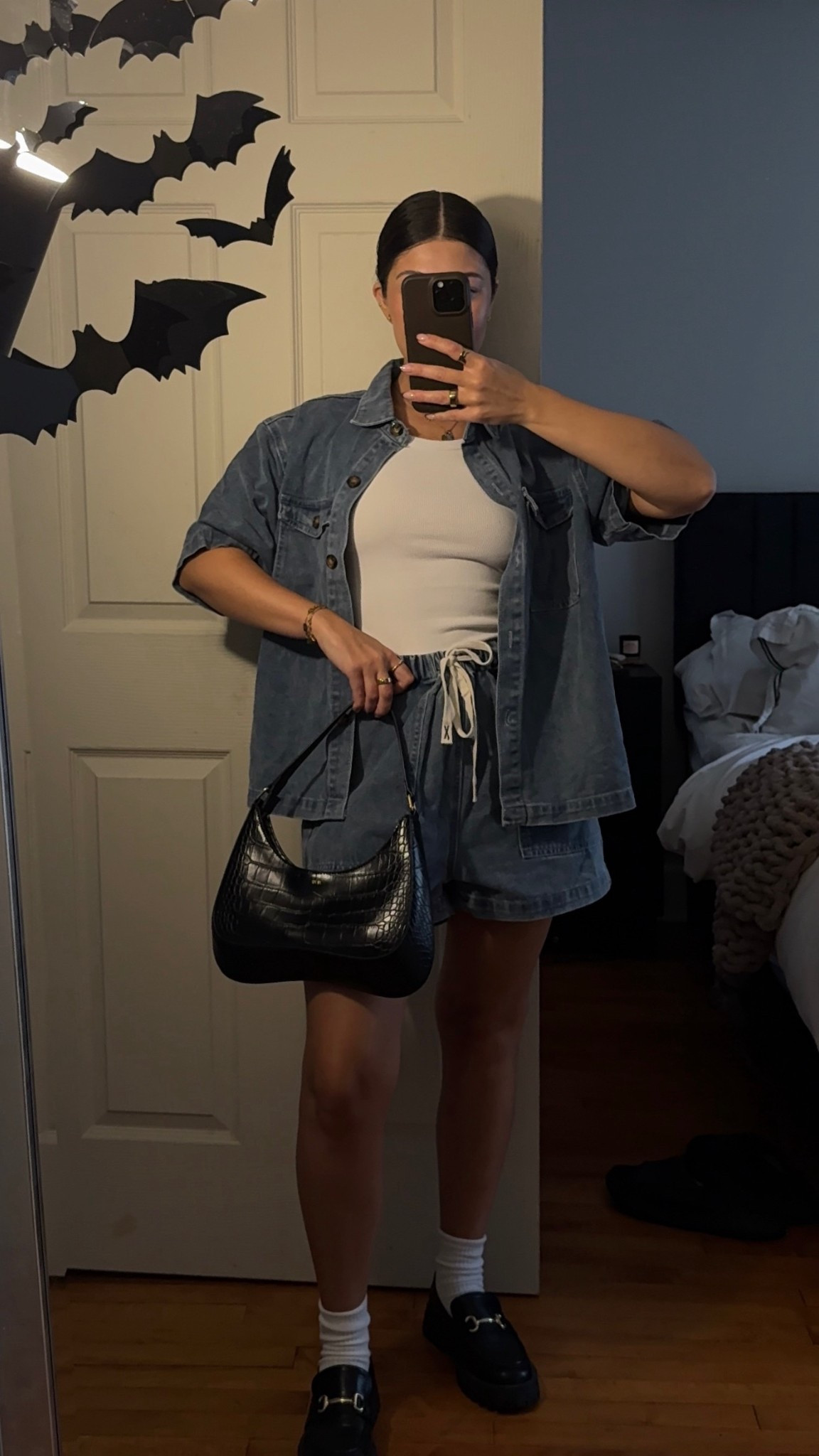 saturday ootn✨a perfect denim set for transitioning from summer to fall🍂

#ootn #denimset #septembernights #falloutfits #summertofalloutfits

#LTKStyleTip #LTKSeasonal #LTKPetite