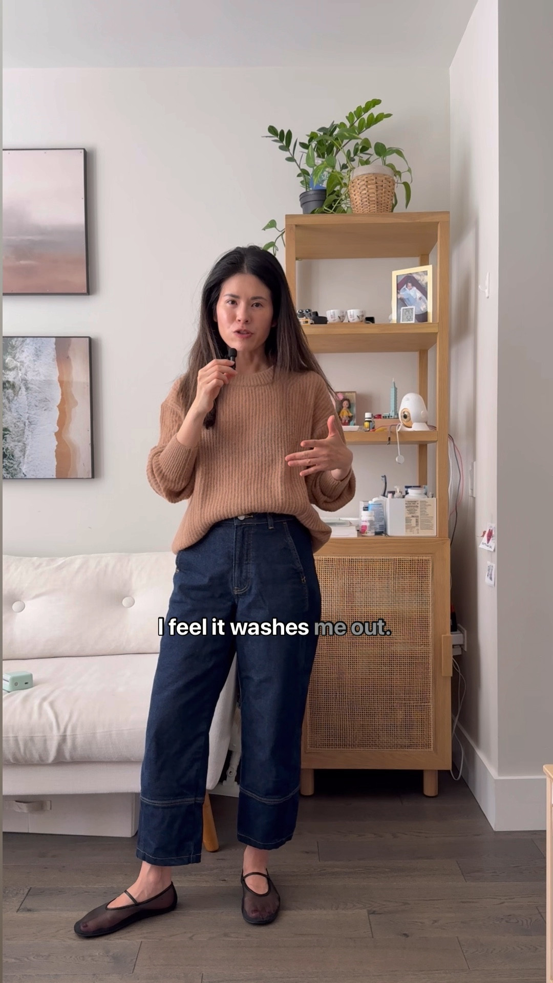 Barrel jeans: runs a little large but I took my regular size and it fits pretty good. 
Alpaca crew: oversized. I’m in a xs here
Sezane cards: in a xs

#LTKpetite #LTKcanada
