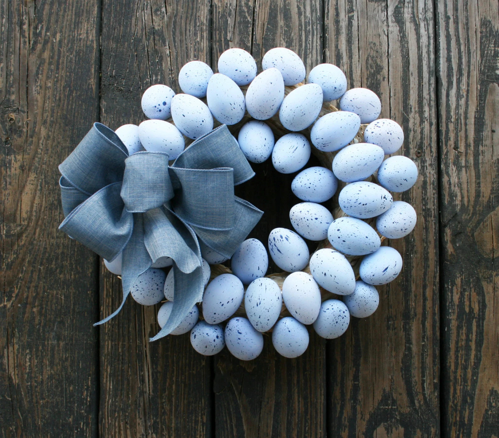 Easter Wreath Easter Egg Wreath Speckled Easter Egg Wreath | Etsy | Etsy (US)