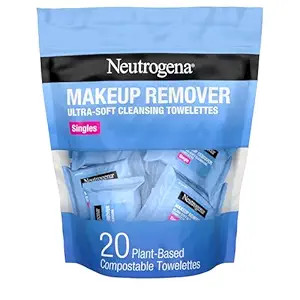 Neutrogena Makeup Remover Wipes, Daily Single Face Cleansing Towelettes, Makeup Removing Cleansin... | Amazon (US)