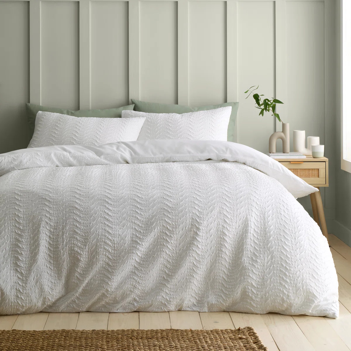 Heatset Wave Duvet Cover Set | Wayfair UK