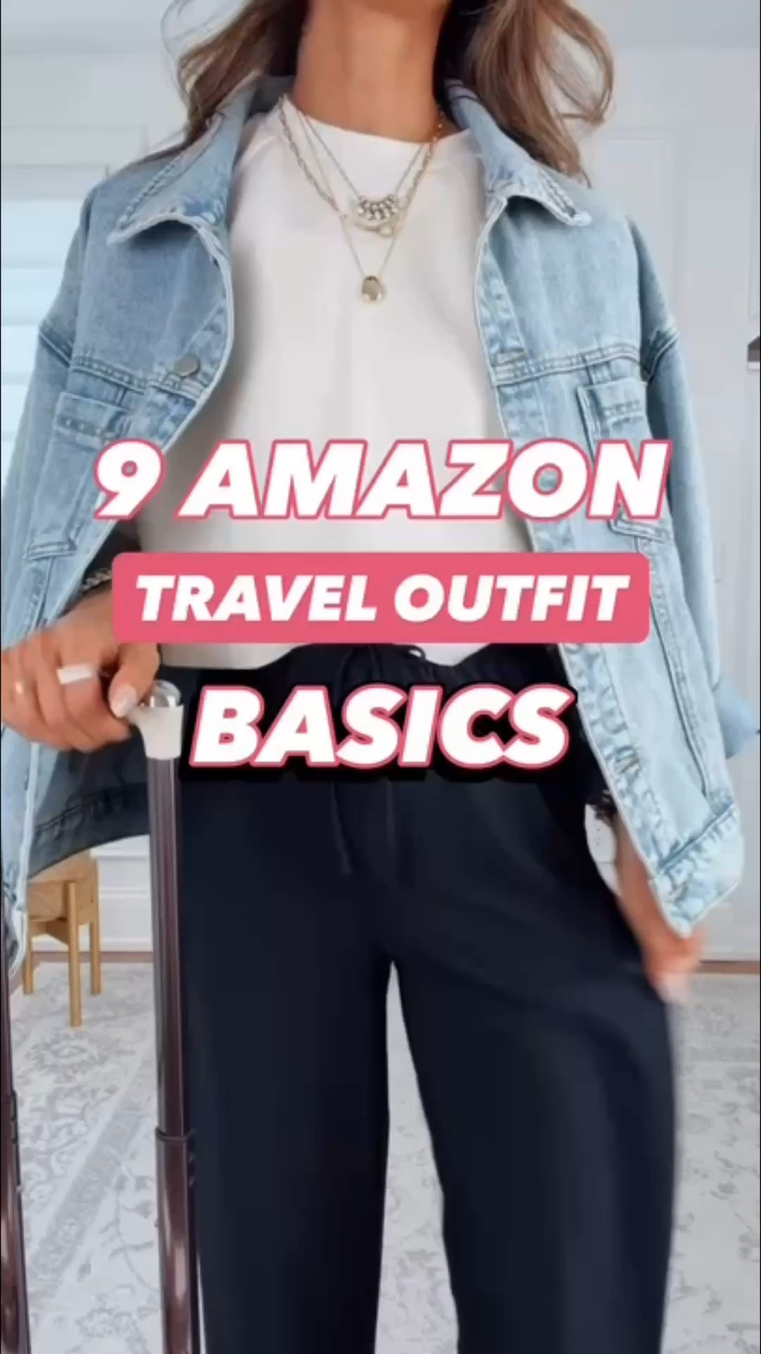 Amazon basics | travel outfit | airport outfit | plane outfit | Amazon travel | jean jacket

#LTKootd #LTKmomlife #LTKTravel