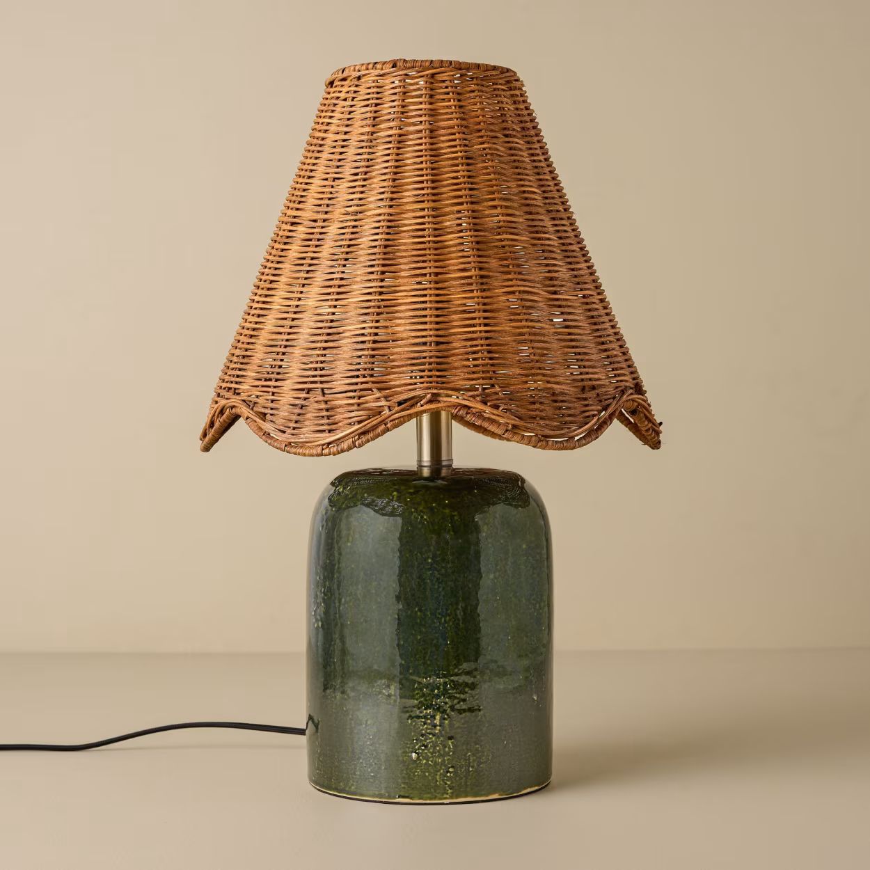 Farrah Table Lamp - Textured Green | Magnolia