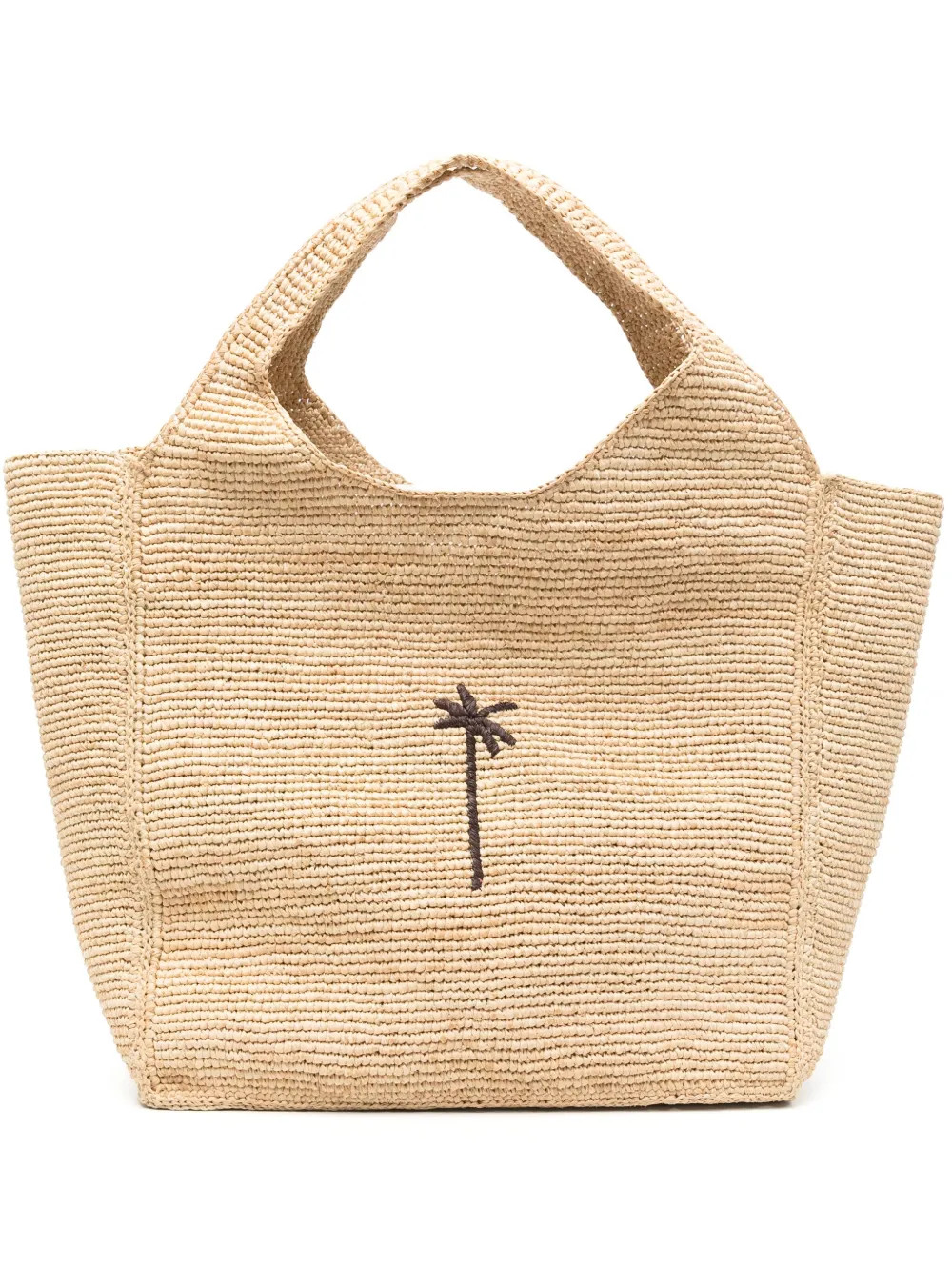 Manebi Maxi Raffia Tote Bag | Neutrals | FARFETCH UK | Farfetch Global