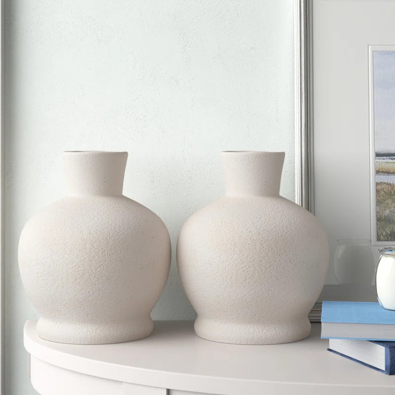 Wimberley Handmade Terracotta Table Vase | Wayfair North America