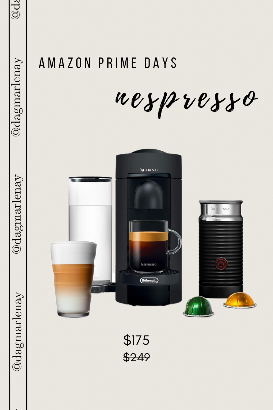Nespresso machine 

#LTKxPrime #LTKhome #LTKsalealert