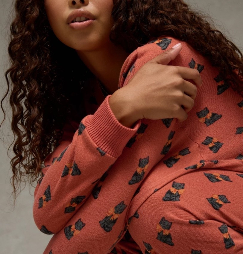 Halloween pjs! 
Cat with a bow! So cute ! 

#LTKSeasonal #LTKHome #LTKStyleTip