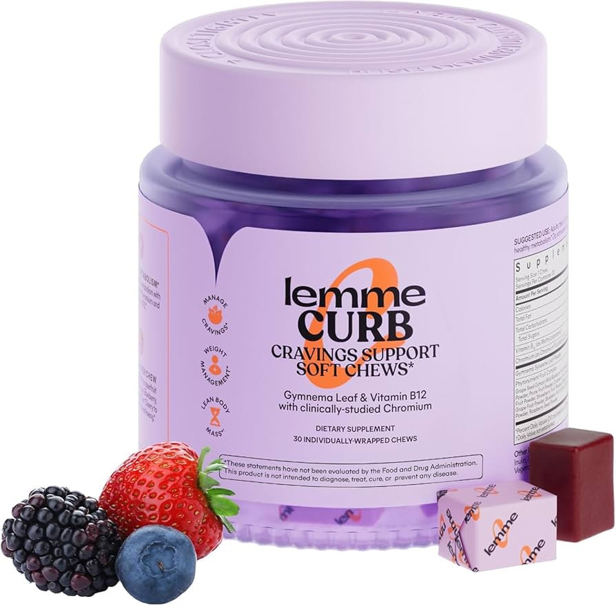 Lemme Curb Cravings Soft Chews - Manage Appetite, Support Metabolism & Lean Body w/Clinically Stu... | Amazon (US)