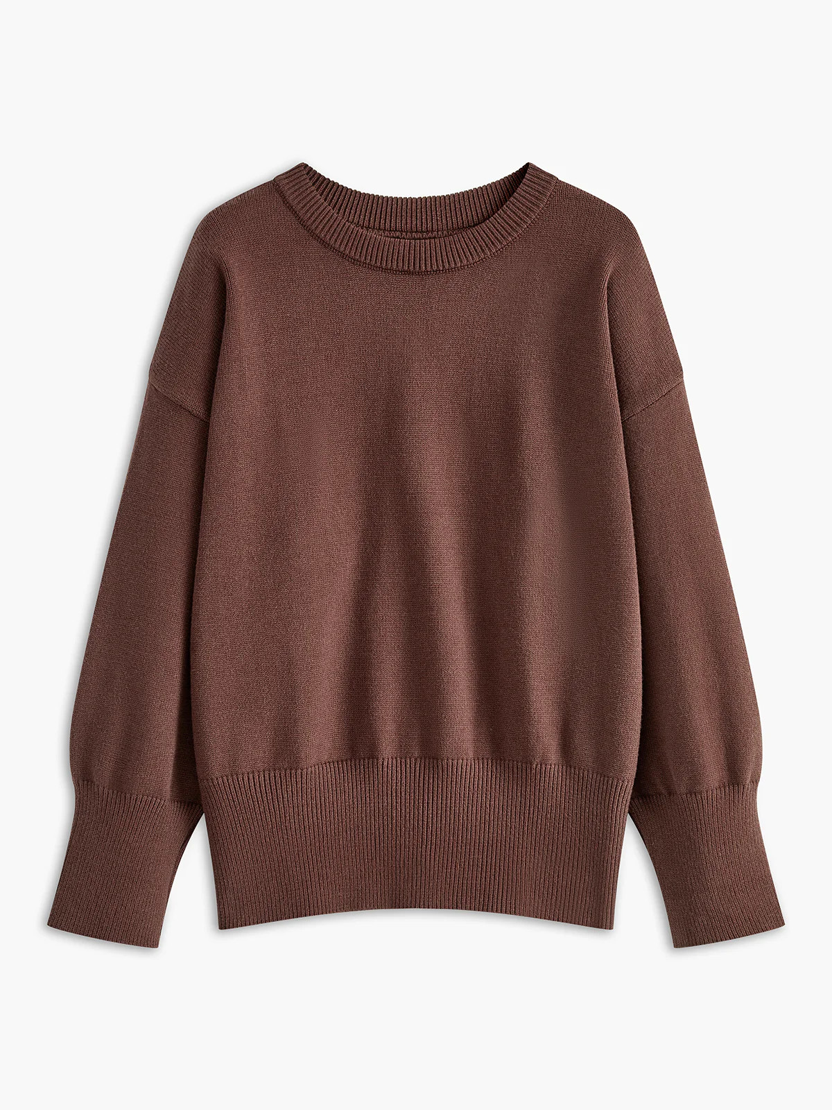 Minimalist Plain Shift Sweater | Commense