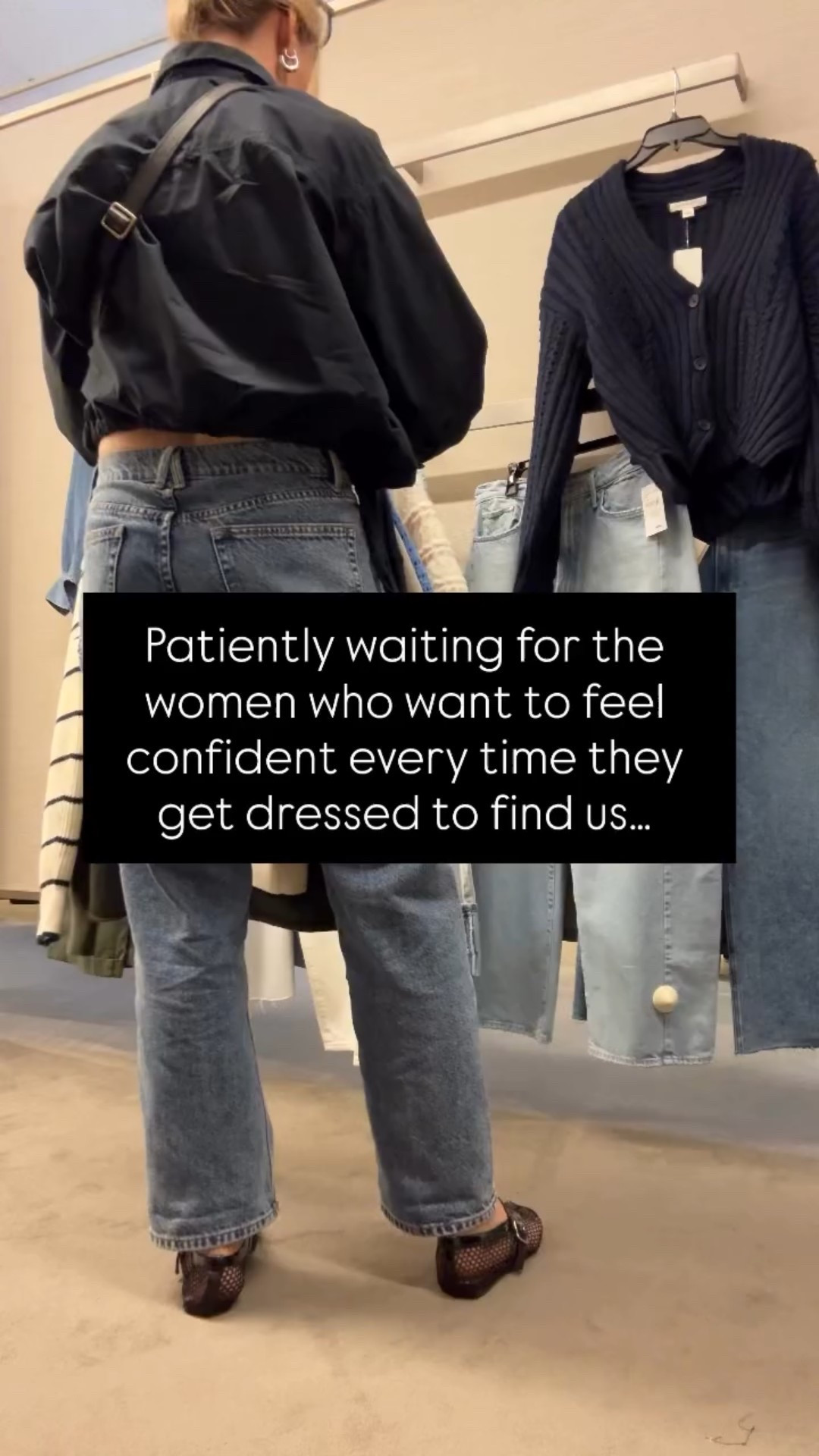 ✨ Patiently waiting for the women who want to feel confident every time they get dressed to find us…

Because confidence isn’t about having a closet full of clothes — it’s about knowing what works for you. The right fit, the right style, the right pieces that make you feel like yourself. That’s where we come in.

👗 Our personal styling services are designed to take the stress out of getting dressed and give you outfits that feel effortless, polished, and perfectly you.

💌 Ready to step into confidence every single day? Let’s get started — DM us today and let’s make your wardrobe work for you.