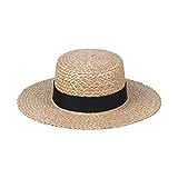 Lack of Color Women's Rico Straw Boater Sun Hat (Natural, Small (55 cm)) | Amazon (US)