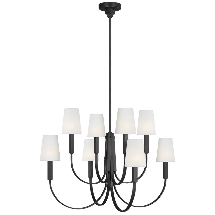 Logan Large Two-Tier Chandelier | Visual Comfort