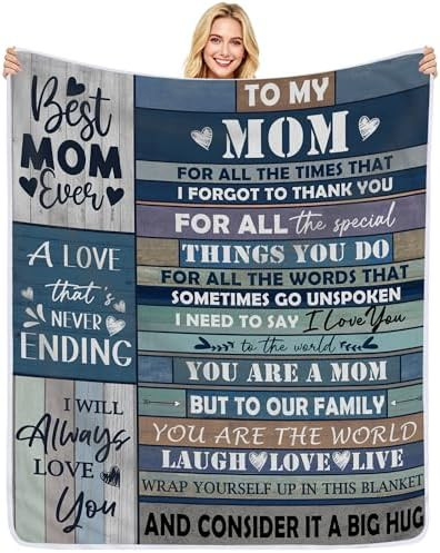 pinata Gifts for Mom Blanket, Mom Gifts for Mothers Day from Daughter Son, Anniversary Birthday G... | Amazon (US)