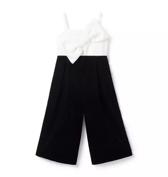 The Velvet Bow Jumpsuit | Janie and Jack