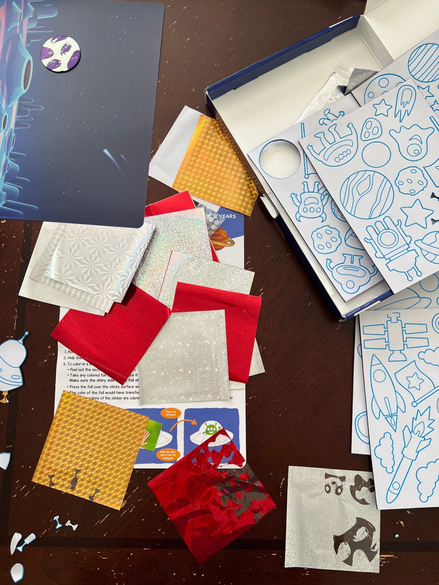 Foil fun art project for the kids today! Family fun. Kid art. Kid Christmas gifts. Crafts. Kid crafts  

#LTKKids #LTKFindsUnder50 #LTKFamily