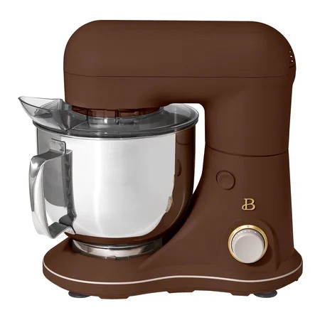 Beautiful 5.3 Qt Stand Mixer, Lightweight & Powerful with Tilt-Head, Chocolate by Drew Barrymore | Walmart (US)