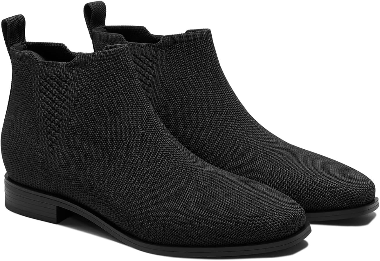 VIVAIA Ryan Slip-On Chelsea Boots for Women, Square Toe Ankle Boots, Water Repellent Comfortable ... | Amazon (US)