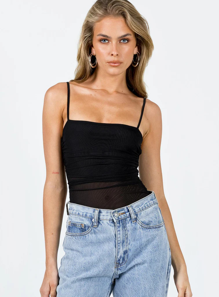 Baumea Bodysuit Black | Princess Polly US