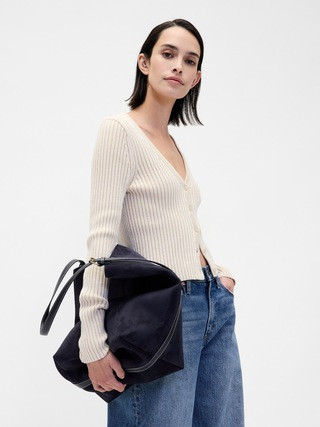 Vegan Suede Bucket Bag | Gap (US)
