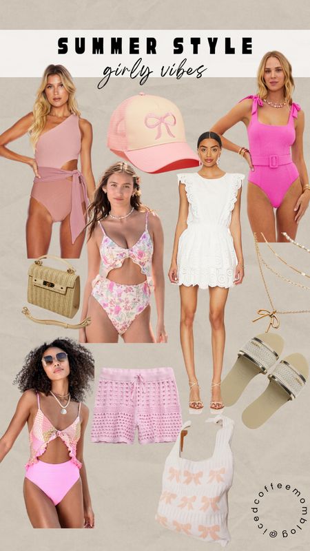 Summer style! What I’d wear! #girlyvibes #pinksummer #sunmerstyle 

#LTKSeasonal #LTKSwim