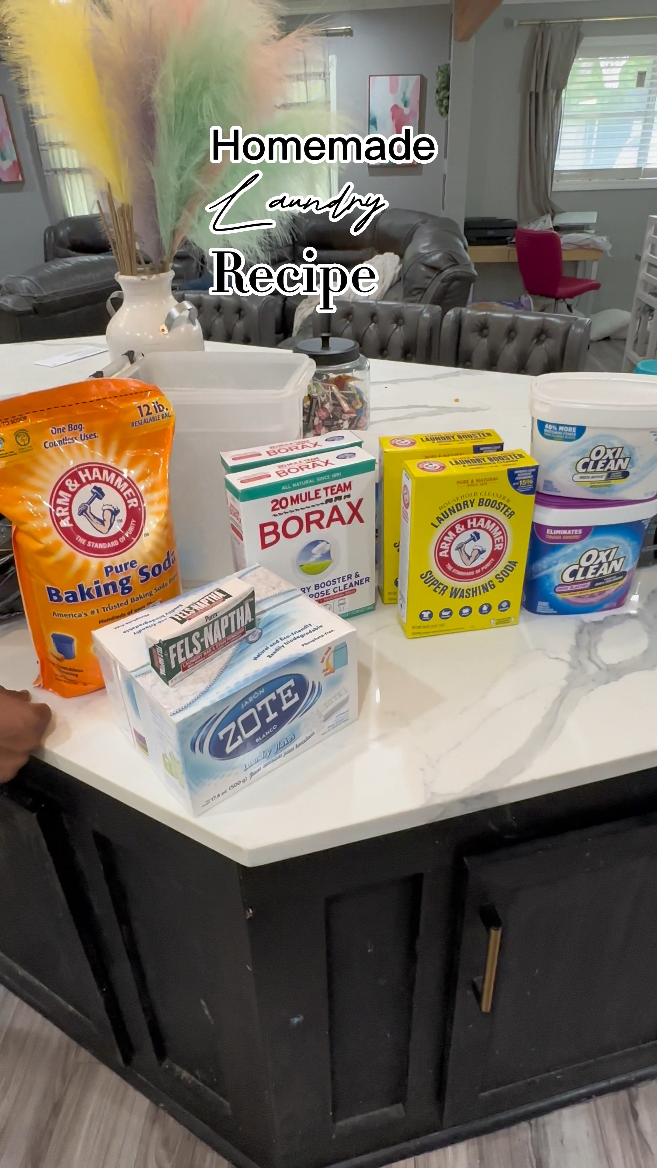 Homemade Laundry Detergent Recipe 

#LTKhome
