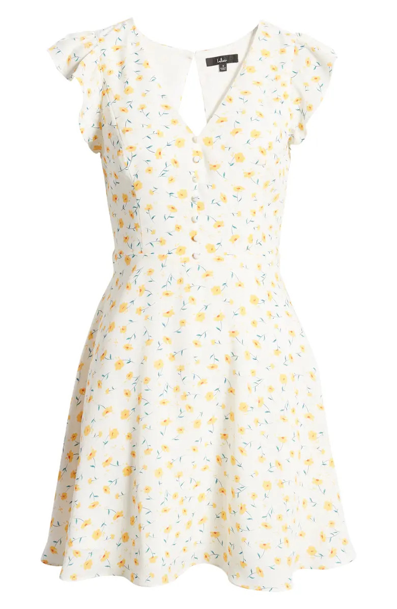 Strike a Posie Floral Print Minidress | Nordstrom