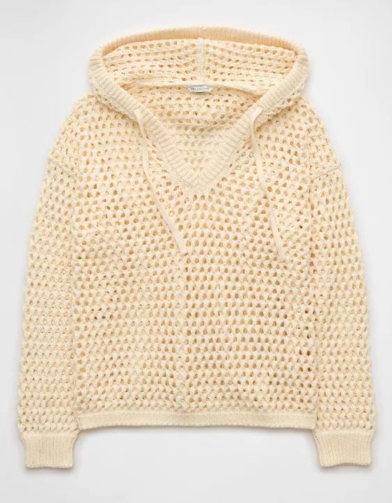 AE Mesh Pullover Hoodie | American Eagle Outfitters (US & CA)