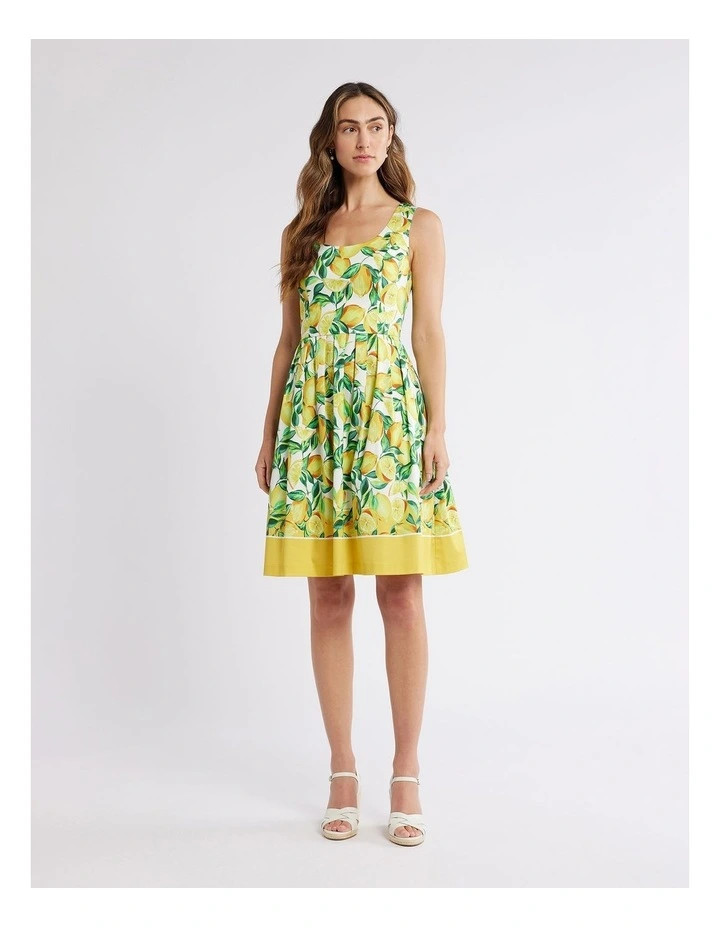 Limoncello Dress in Ivory/Multi | Myer