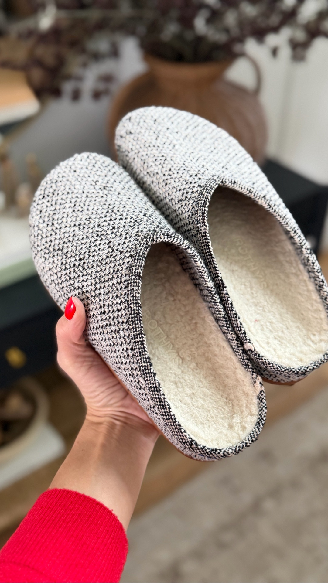 My new throw on shoe! I grabbed them for myself and for my mom for Christmas! You can size down if inbetween sizes.