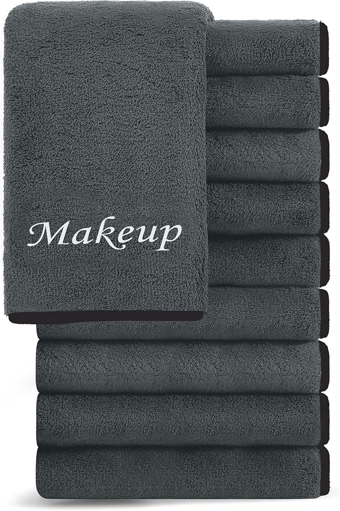 Cosy Family 10 Pack Makeup Remover Wash Cloths - Soft Microfiber Fingertip Facial Cleansing Cloth... | Amazon (US)