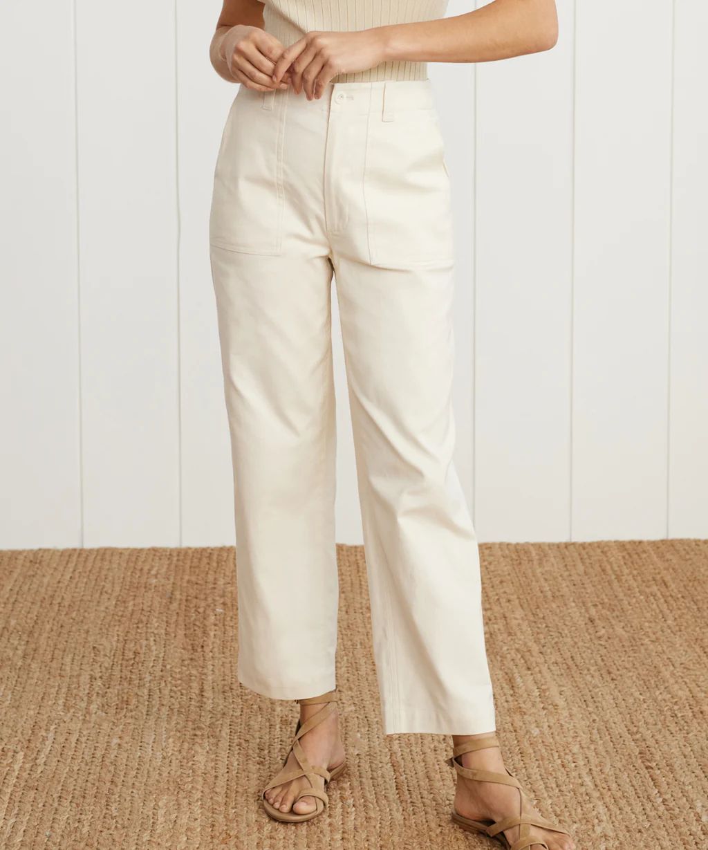 Cotton Linen Ranger Trouser | Jenni Kayne