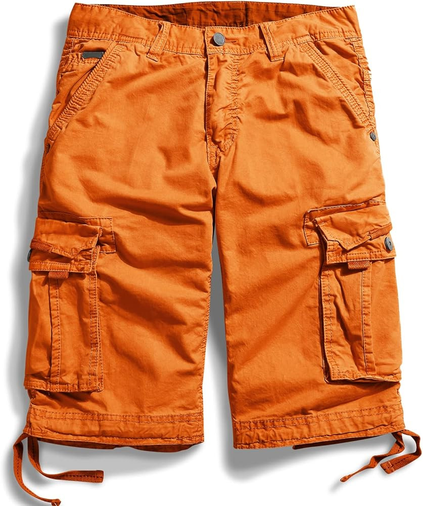 OCHENTA Men's Loose Fit Cargo Shorts with Multi Pockets | Amazon (US)