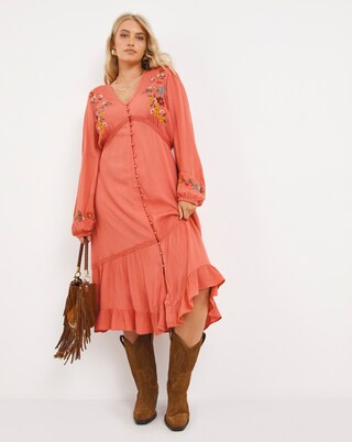 Boho Stunner Dress | Simply Be (UK)