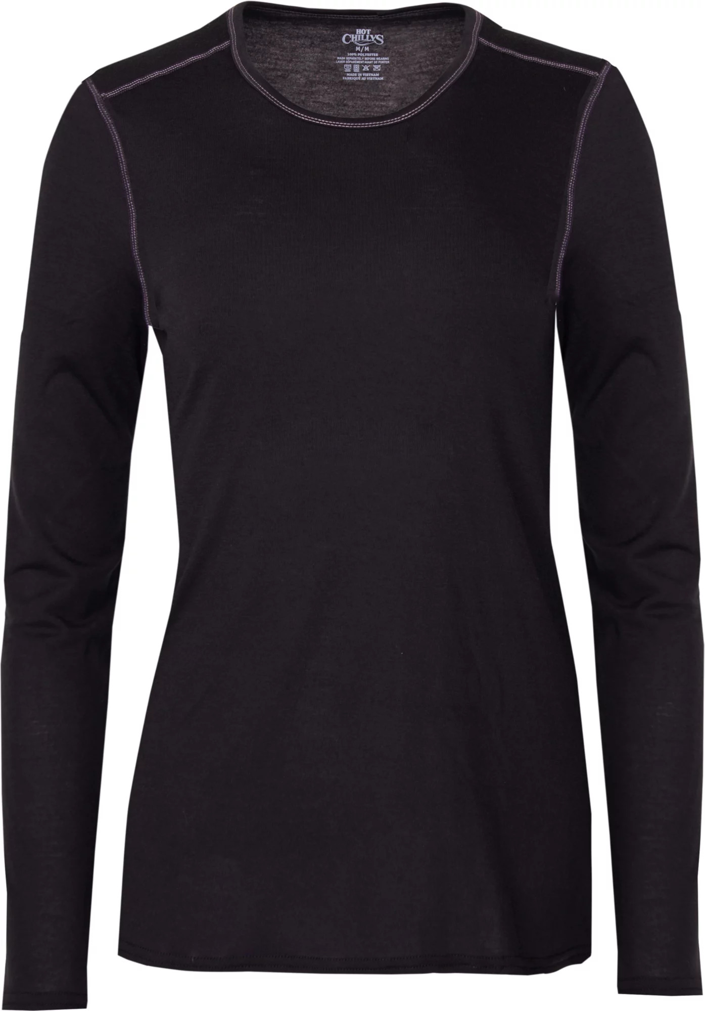 Hot Chillys Women's Pepper Skins Crewneck Top, XS, Black | Dick's Sporting Goods