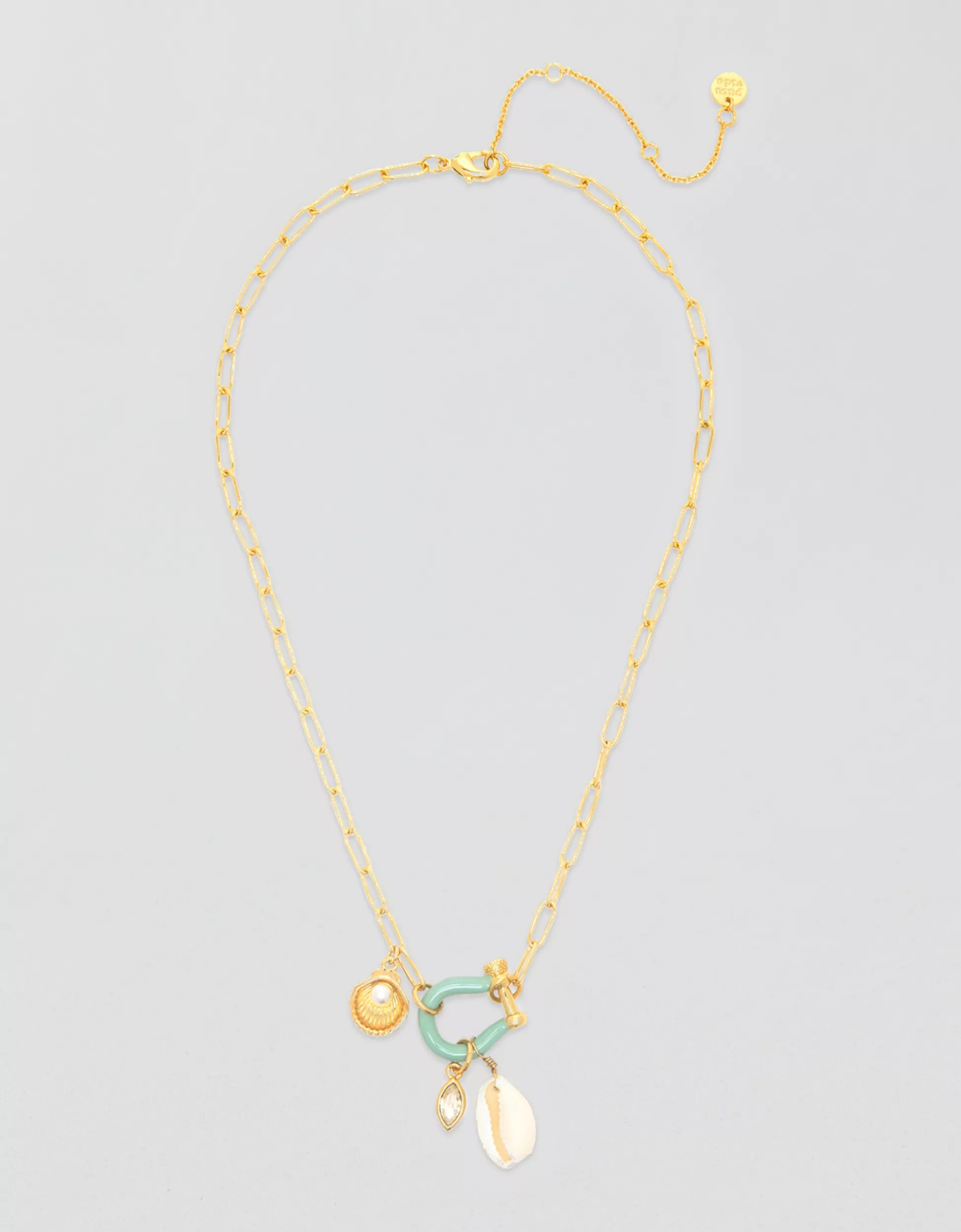 Pura Vida Bonne Chance Cowrie Charm Necklace | Aerie
