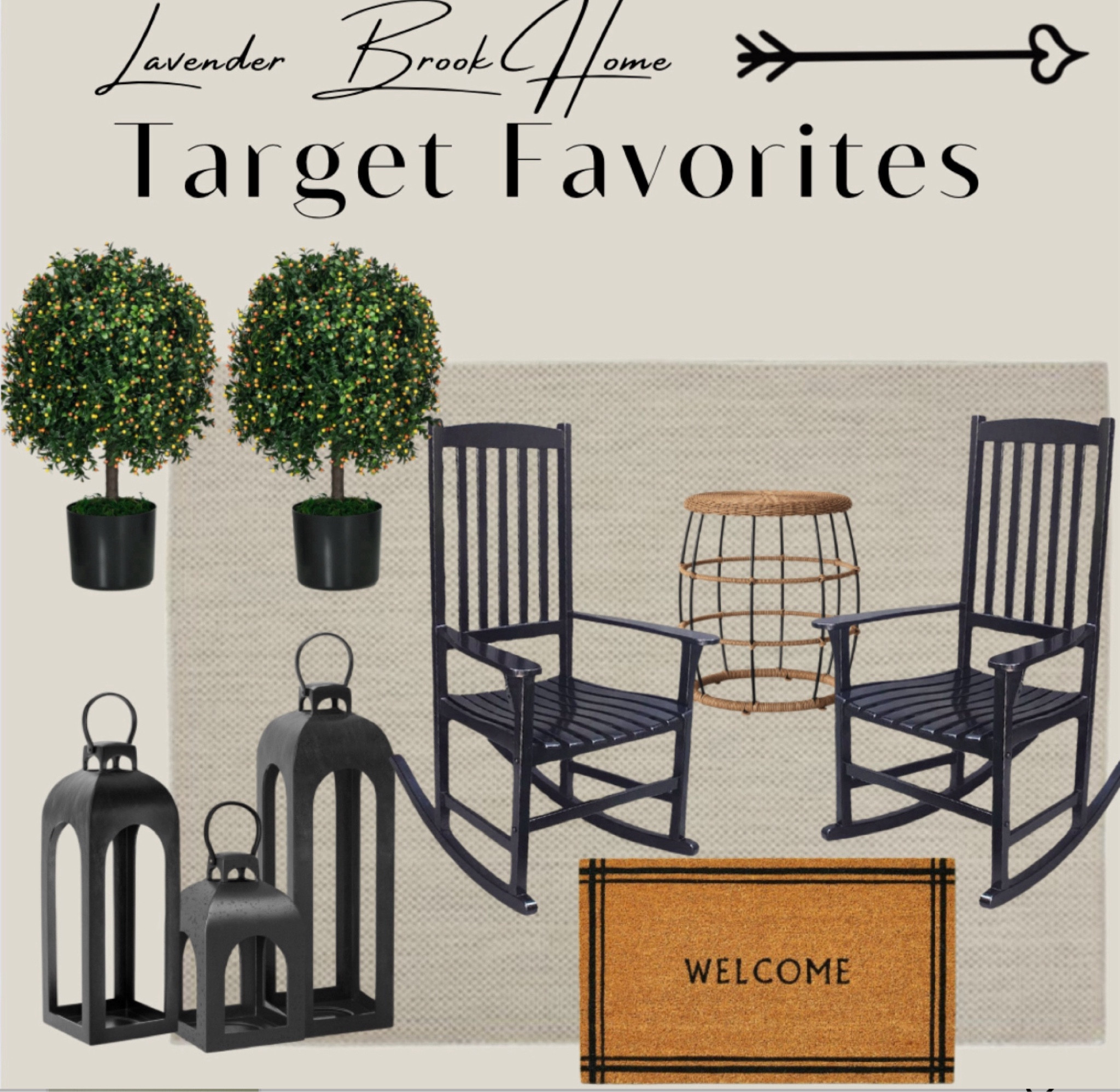 Porch decor on a budget from Target features an array of chic and affordable outdoor items to elevate your porch's style. Target offers a variety of weather-resistant pillows, outdoor rugs, stylish planters, string lights, and decorative lanterns that combine quality with affordability. Their exclusive collections often feature designer-inspired pieces that allow you to create a fashionable and inviting outdoor space. With frequent sales and a focus on value, Target makes it easy to achieve a polished look for your porch without overspending.

Follow my shop @lavenderbrookfarm on the @shop.LTK app to shop this post and get my exclusive app-only content!

#liketkit #LTKHome #LTKStyleTip #LTKSeasonal
@shop.ltk
https://liketk.it/4Hlek

#LTKStyleTip #LTKSummerSales #LTKHome